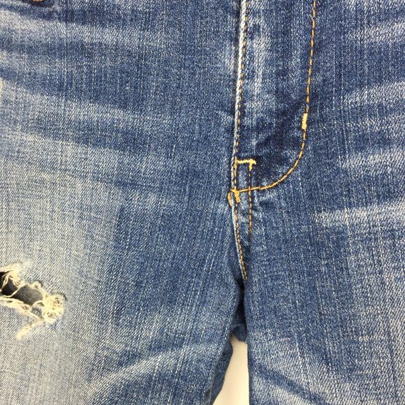 American Eagle Distressed Super Skinny Jeans - 6 - Picture 7 of 7